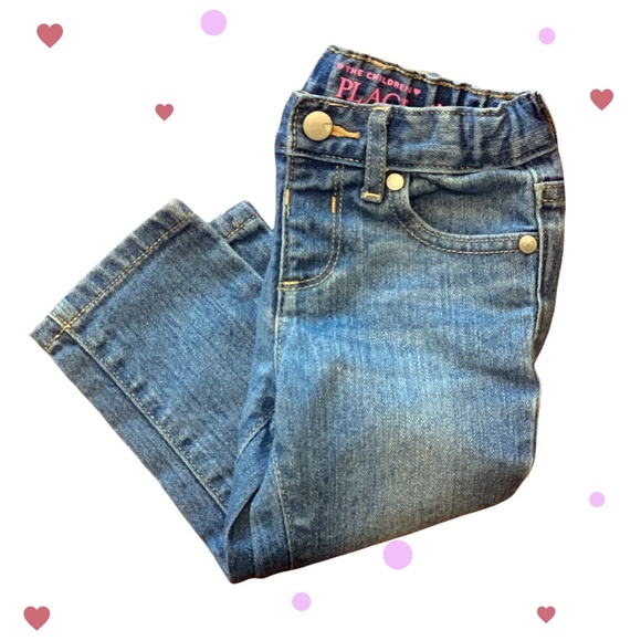 The Children's Place Girls Toddler 18-24 month  Skinny Light Denim - Picture 3 of 8